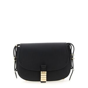 PINKO Black Calfskin Crossbody Women's Bag